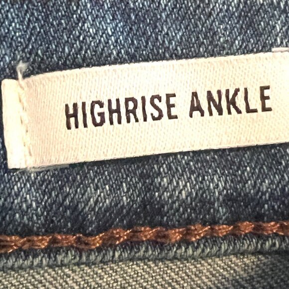 WILLIAM RAST Women's Ankle Skinny Jeans High Rise Ombre Grommet Stretch Size 30 - Picture 11 of 12